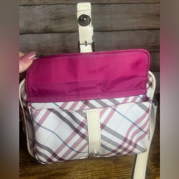 Burberry Blue Label- Nova Check Crossbody/Camera Bag - Picture 2 of 9